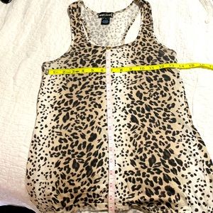 Cheetah tank top
